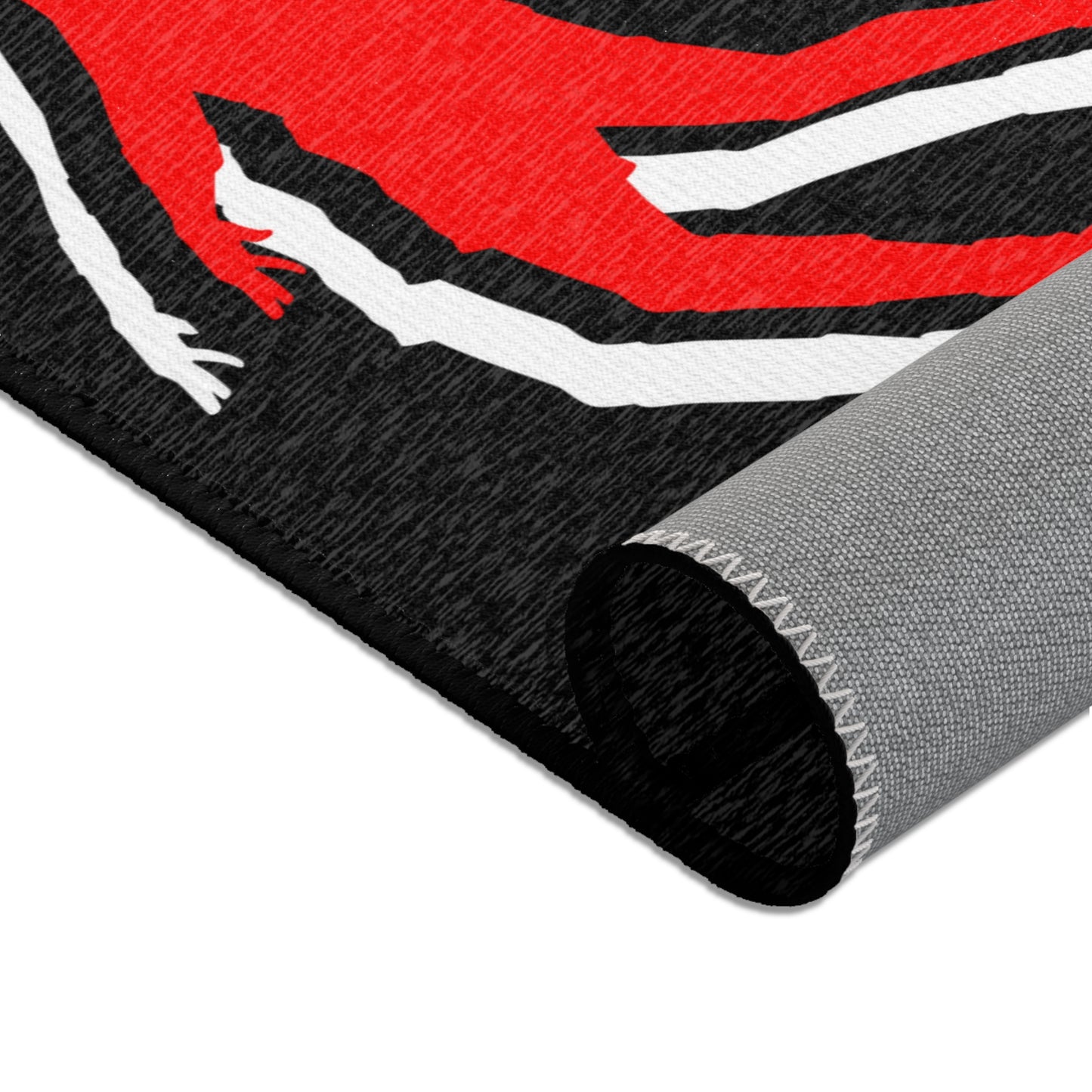 Jordan Bulls Basketball Area Rug | MJ23 Basketball Court Rug | Michael Jordan Inspired Home Decor | NBA Bedroom Accessories | Basketball Themed Floor Covering | Unique Sports Fan Gift