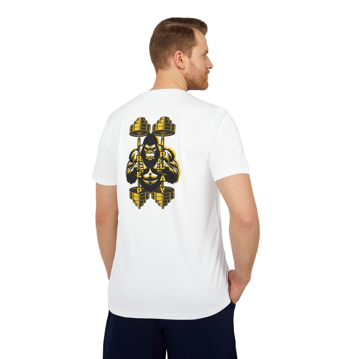 Adidas Gym Sport custom logo iREP iPLAY T-shirt, Unisex, Sportswear, Athlete Tee