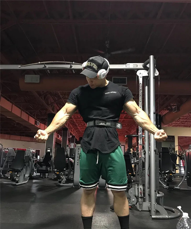 Men's Summer Sports Basketball Shorts Mesh Quick Dry Fitness Joggers Casual Breathable Male Sportswear Summer Gym Shorts Men Pants