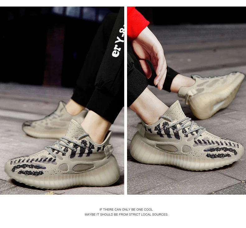 New Men Sneakers Shoes Light Casual Fashion Running Elastic Leisure Outdoor Mesh Summer Sports Tennis Man Walking Shoes