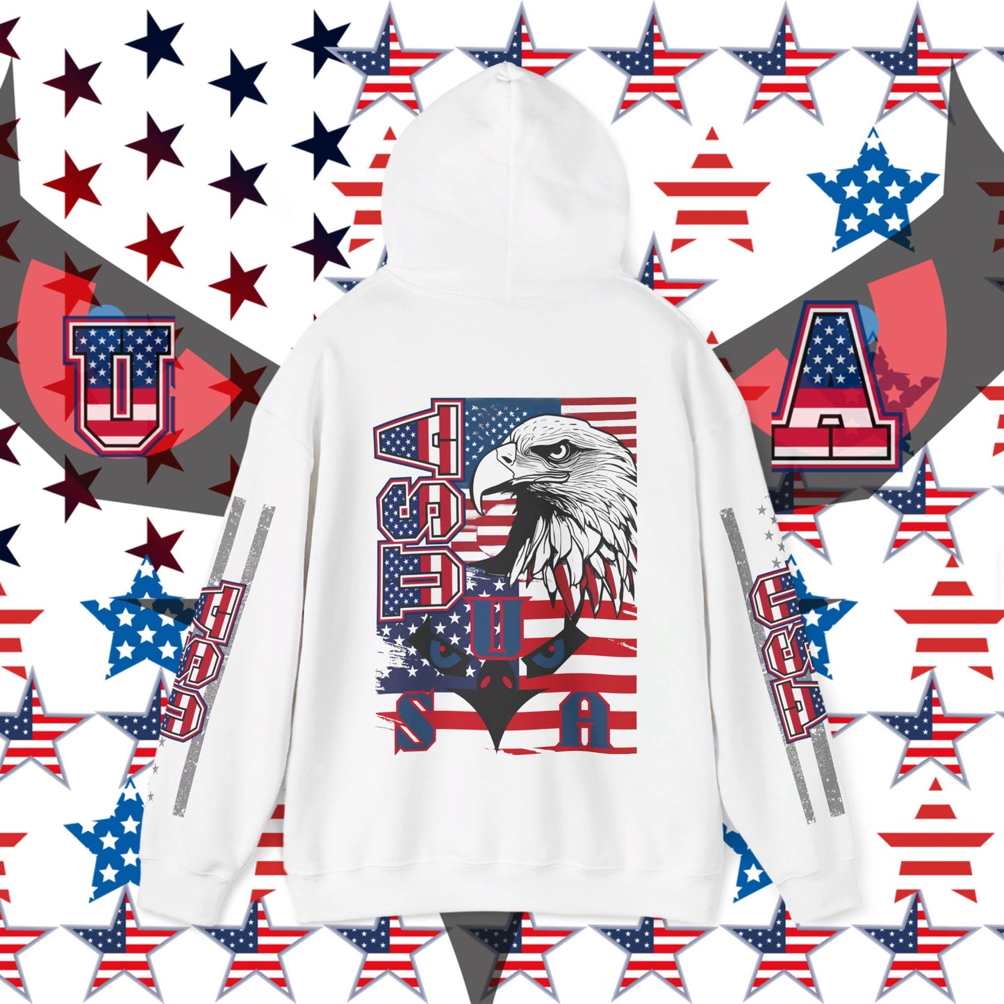 USA Hoodie, usa hooded Sweatshirt, Usa pullover hoodie, USA streetwear, urban wear, USA graphic hoodie