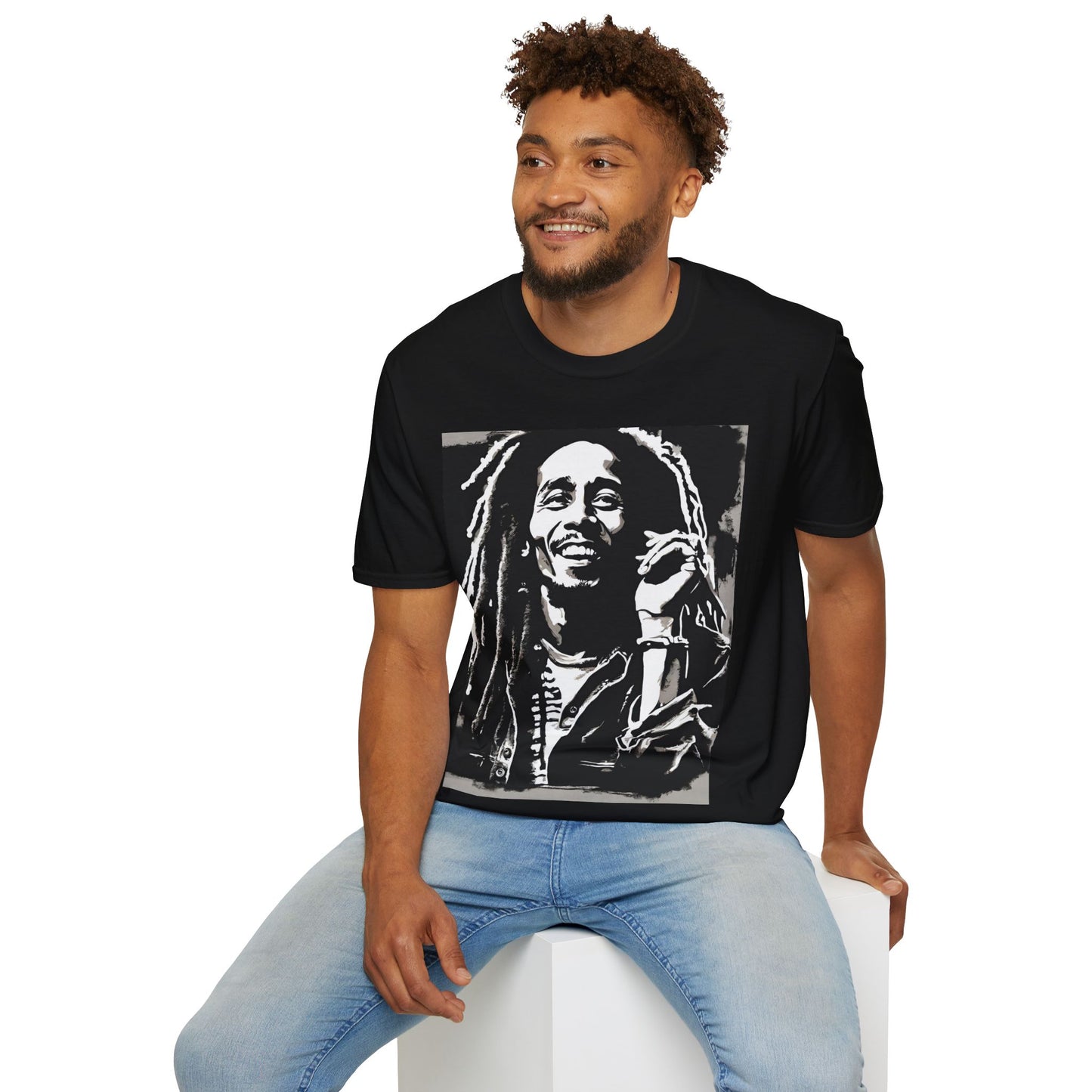 Bob Marley One Legend One Legacy Reggae Rasta Portrait T-Shirt