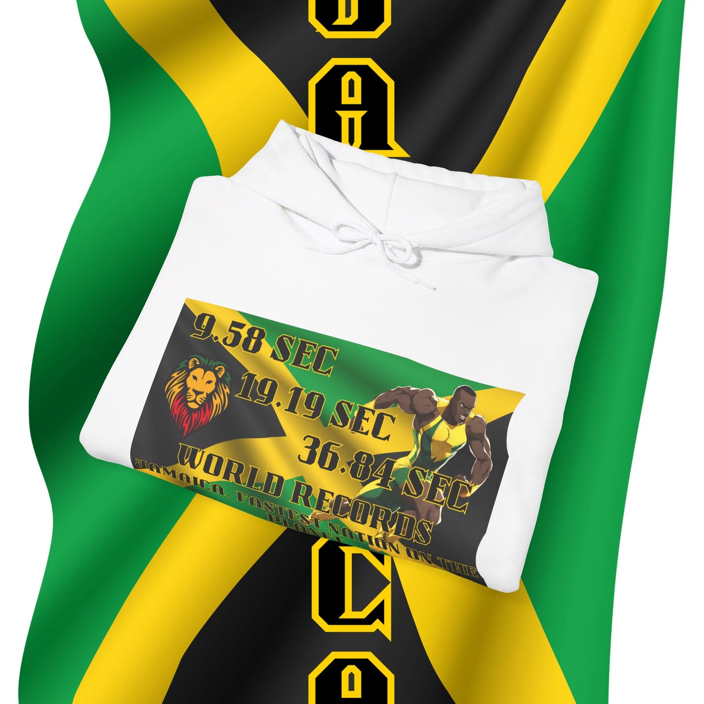 Jamaica Hoodie, Jamaican hooded Sweatshirt, Jamaica pullover, Rasta hoodie, Jamaica Gift idea, kingston #hoodie, world record hoodie