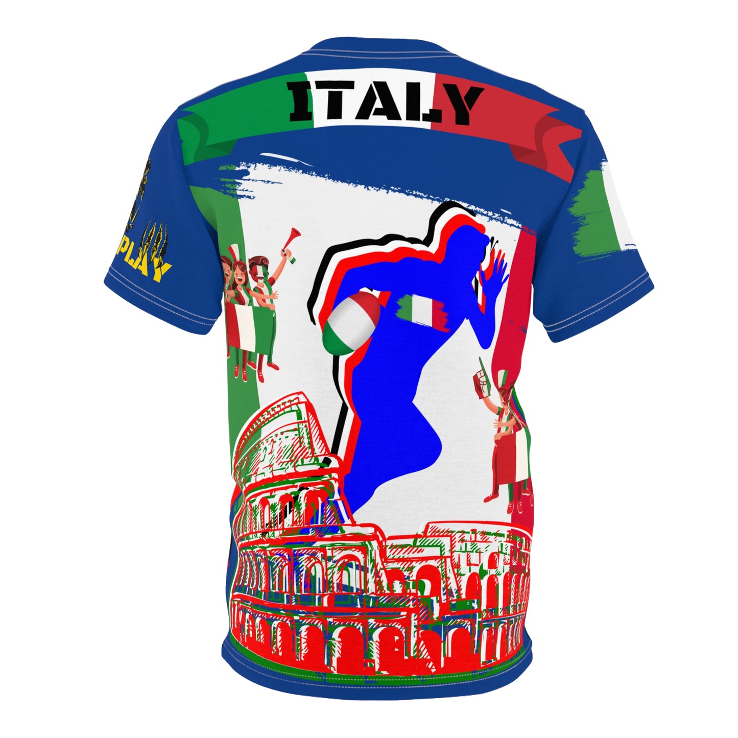 Italy Supporter T-Shirt, Italian Flag Tee, Enthusiast Shirt, European Pride Apparel, Italy Heritage Clothing