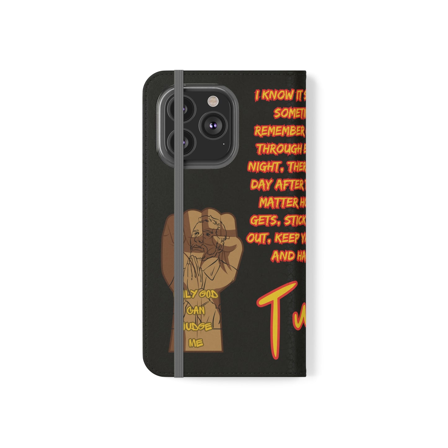 TUPAC Legendary hiphop  flip Cases