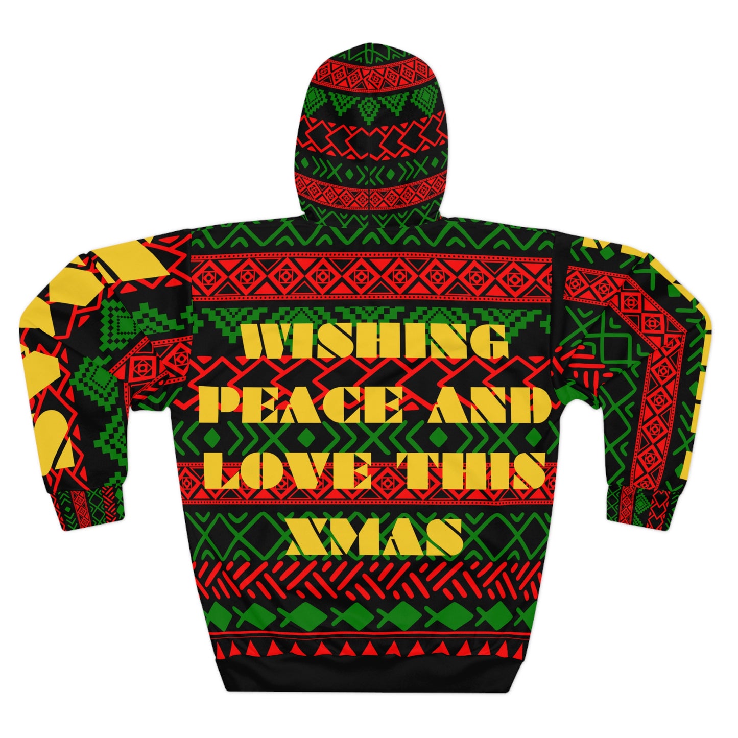 Christmas Peace and Love Unisex Pullover, Christmas Sweatshirt, Happy Holiday Jumper, Festive Christmas Pullover, Winter Seasonal Apparel