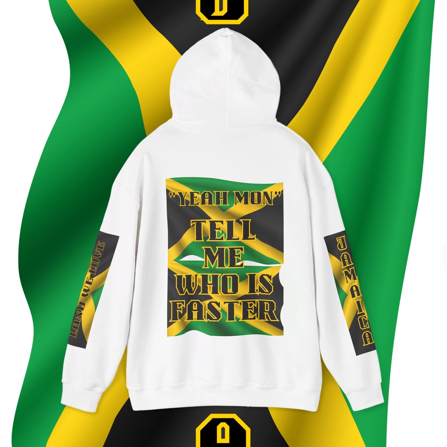 Jamaica Hoodie, Jamaican hooded Sweatshirt, Jamaica pullover, Rasta hoodie, Jamaica Gift idea, kingston #hoodie, world record hoodie