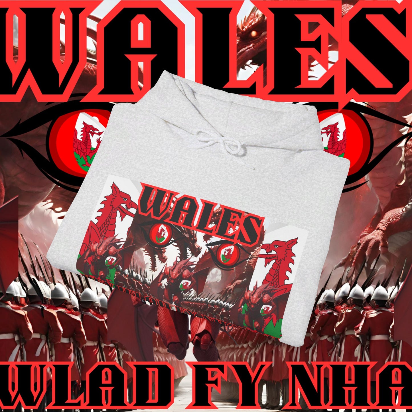 Wales Hoodie, Welsh Rugby Sweatshirt, Pullover dragon hoodie, Hen Wlad Fy Nhadau Hoodie, welshmen Hoodie, dragon Hoodie, unisex hoodie