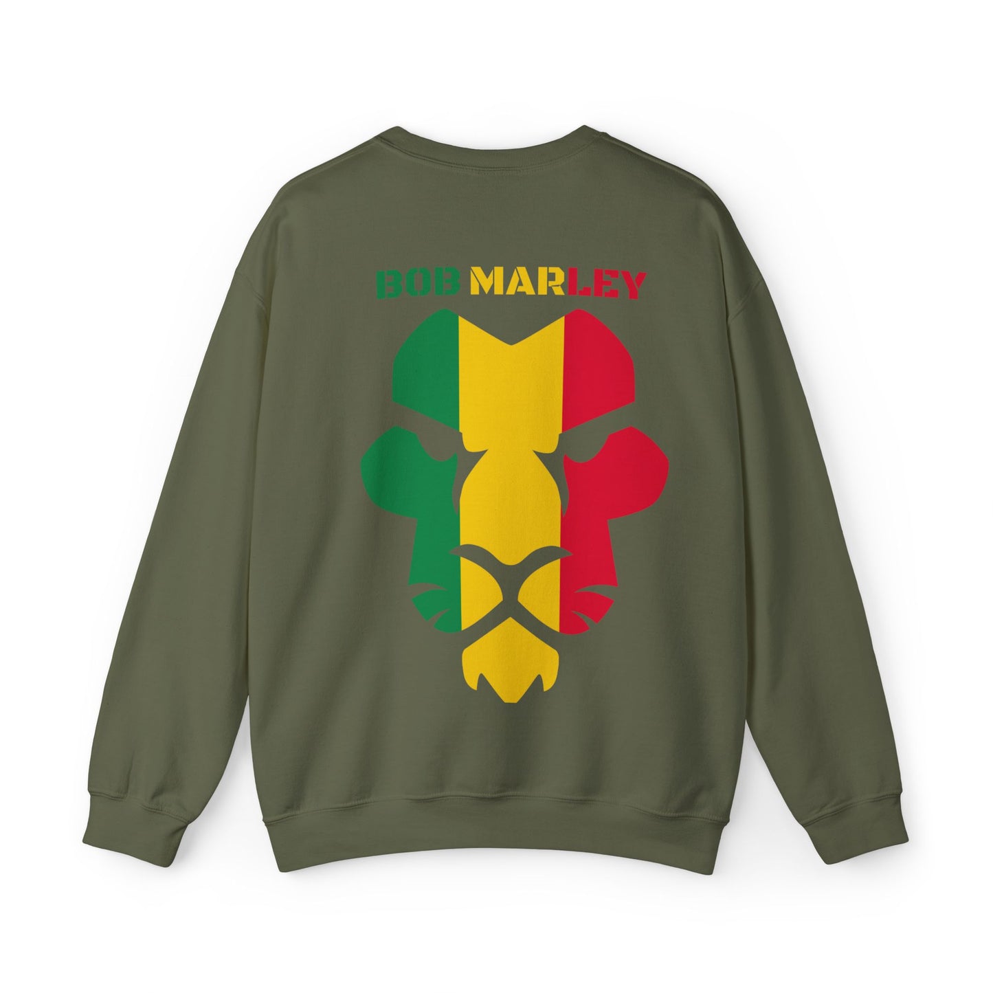 Bob Marley Rasta Jamaican Reggae one LoveUnisex Heavy Blend™ Crewneck Sweatshirt
