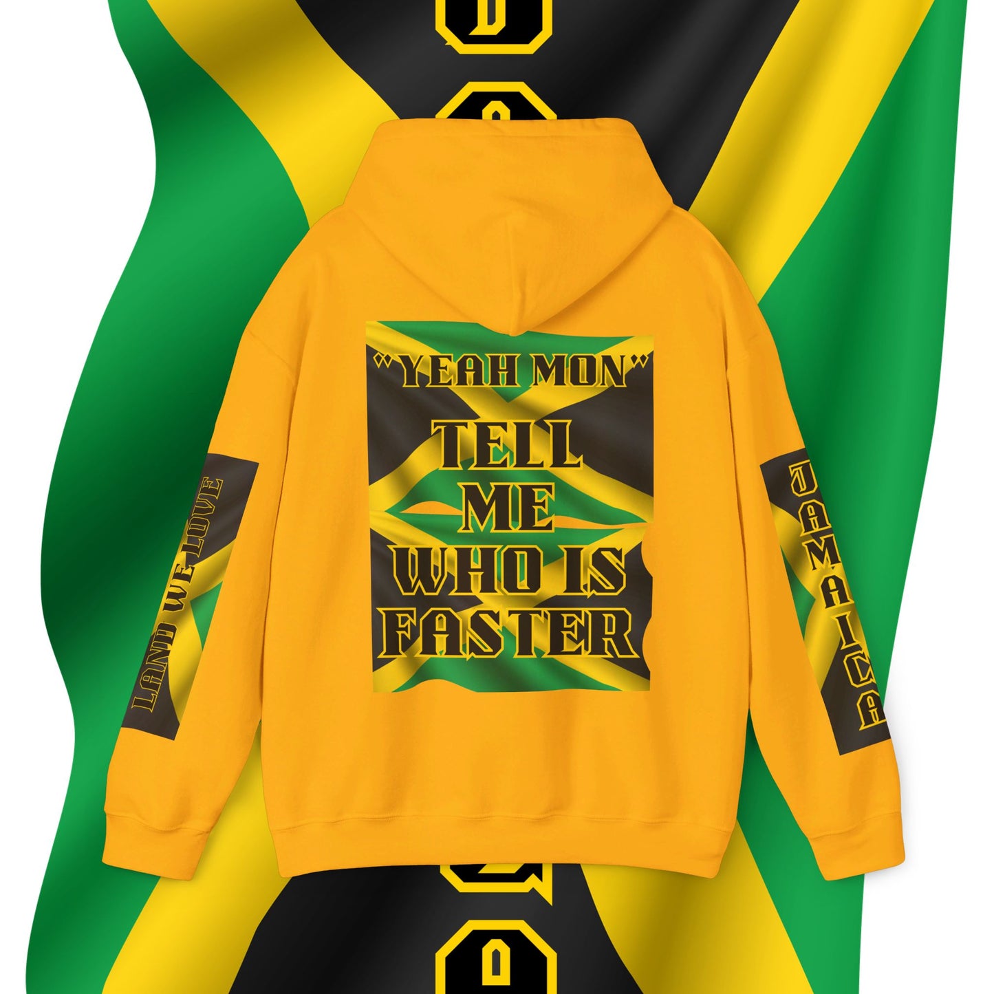 Jamaica Hoodie, Jamaican hooded Sweatshirt, Jamaica pullover, Rasta hoodie, Jamaica Gift idea, kingston #hoodie, world record hoodie