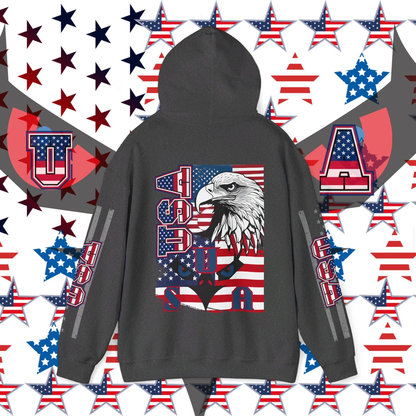 USA Hoodie, usa hooded Sweatshirt, Usa pullover hoodie, USA streetwear, urban wear, USA graphic hoodie