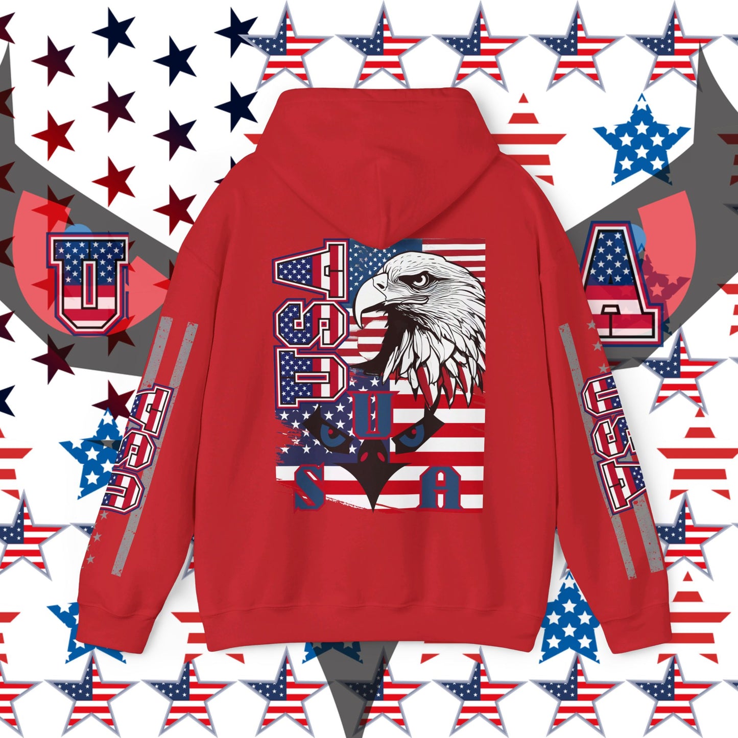USA Hoodie, usa hooded Sweatshirt, Usa pullover hoodie, USA streetwear, urban wear, USA graphic hoodie