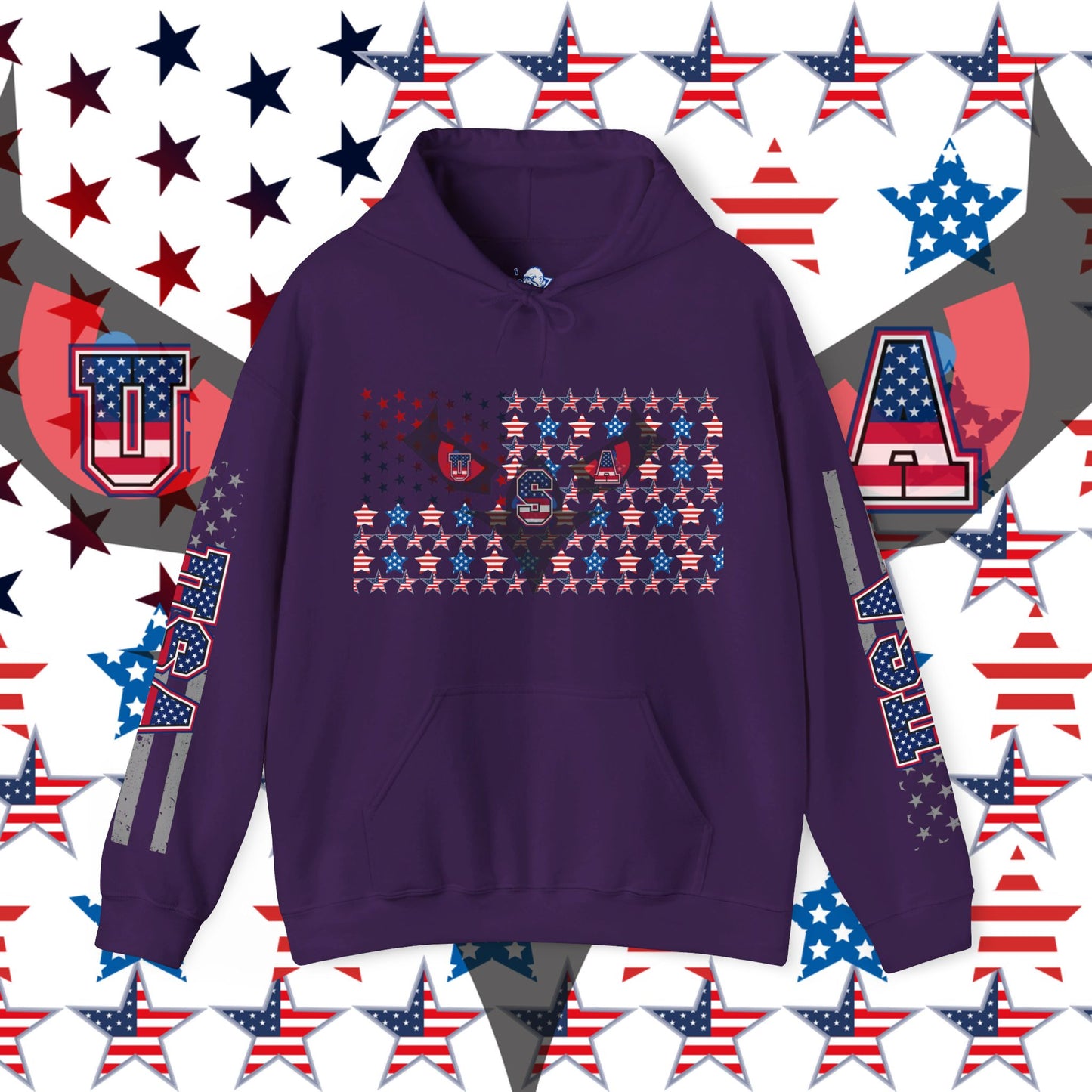 USA Hoodie, usa hooded Sweatshirt, Usa pullover hoodie, USA streetwear, urban wear, USA graphic hoodie