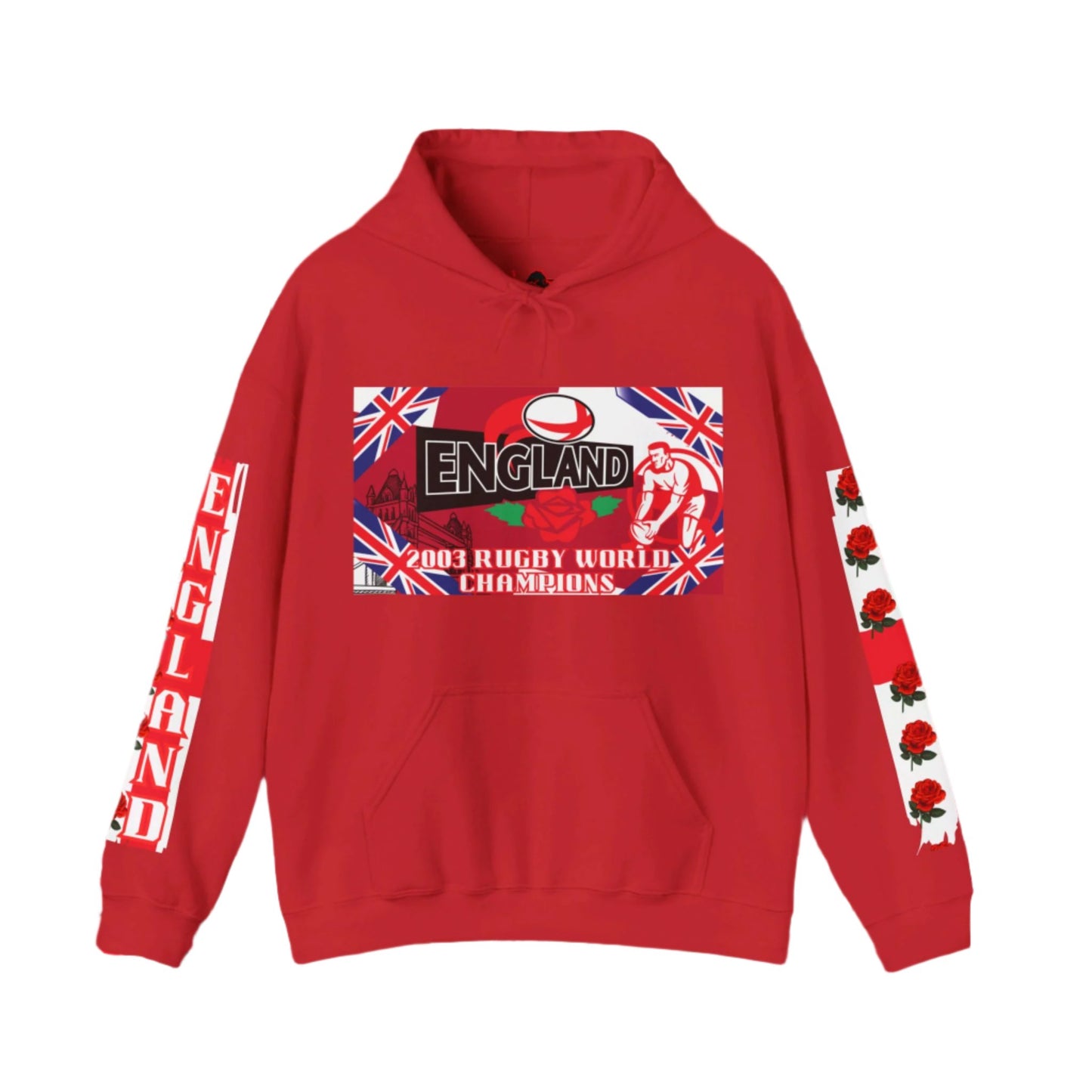 England Hoodie Sweatshirt, world champion hoodie, world rugby, pullover, 2003 champions hoodie, winter gift idea, streetwear Graphic unisex