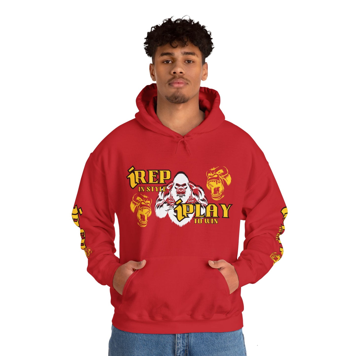 Stylistic Unisex Hoodie - Urban Street Wear Culture - Heavy Blend™iREP iPLAY