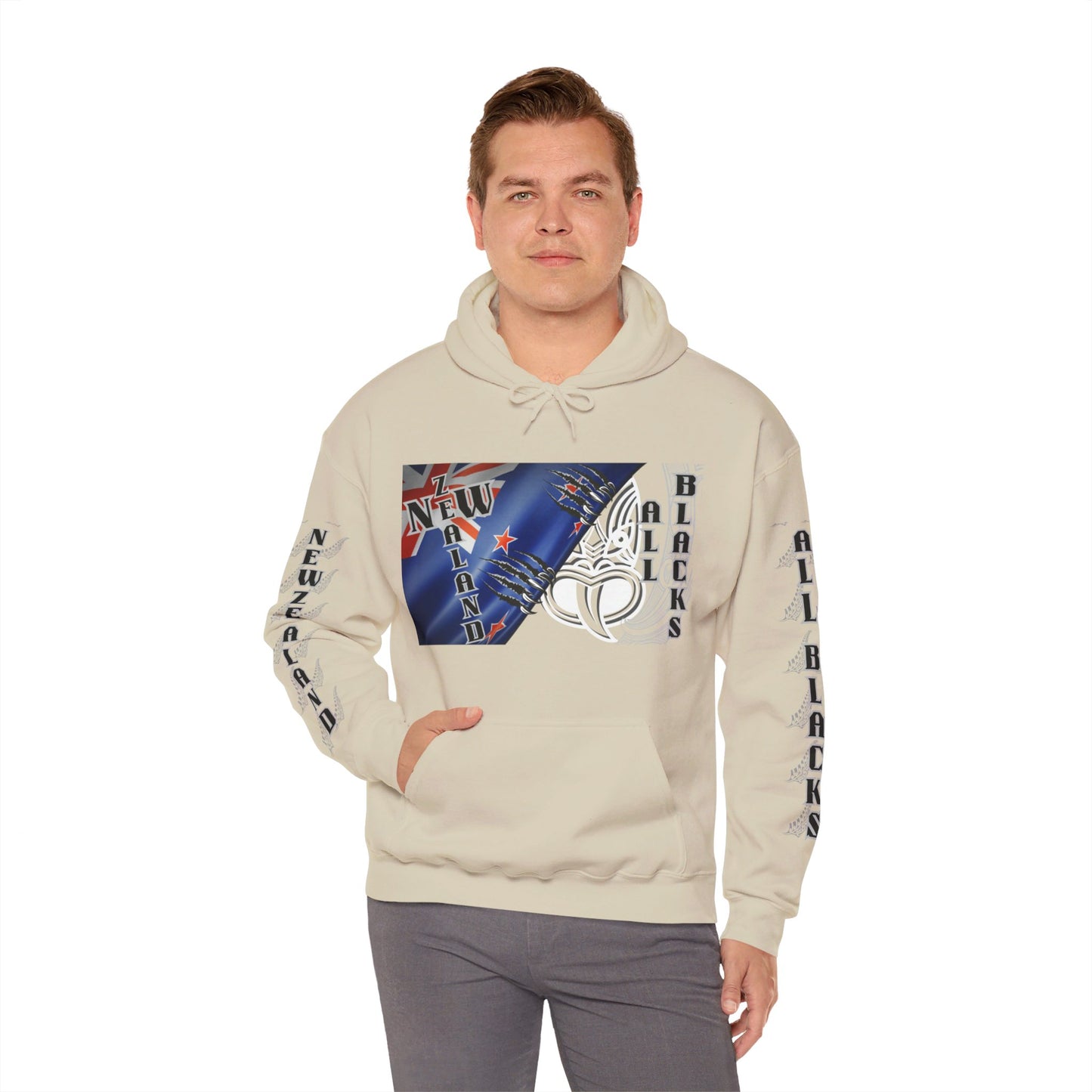 New Zealand Hoodie, All blacks Hooded Sweatshirt, Pullover, Rugby All blacks,Champions hoodie,silver fern,kiwi, unisex, winter hoodie