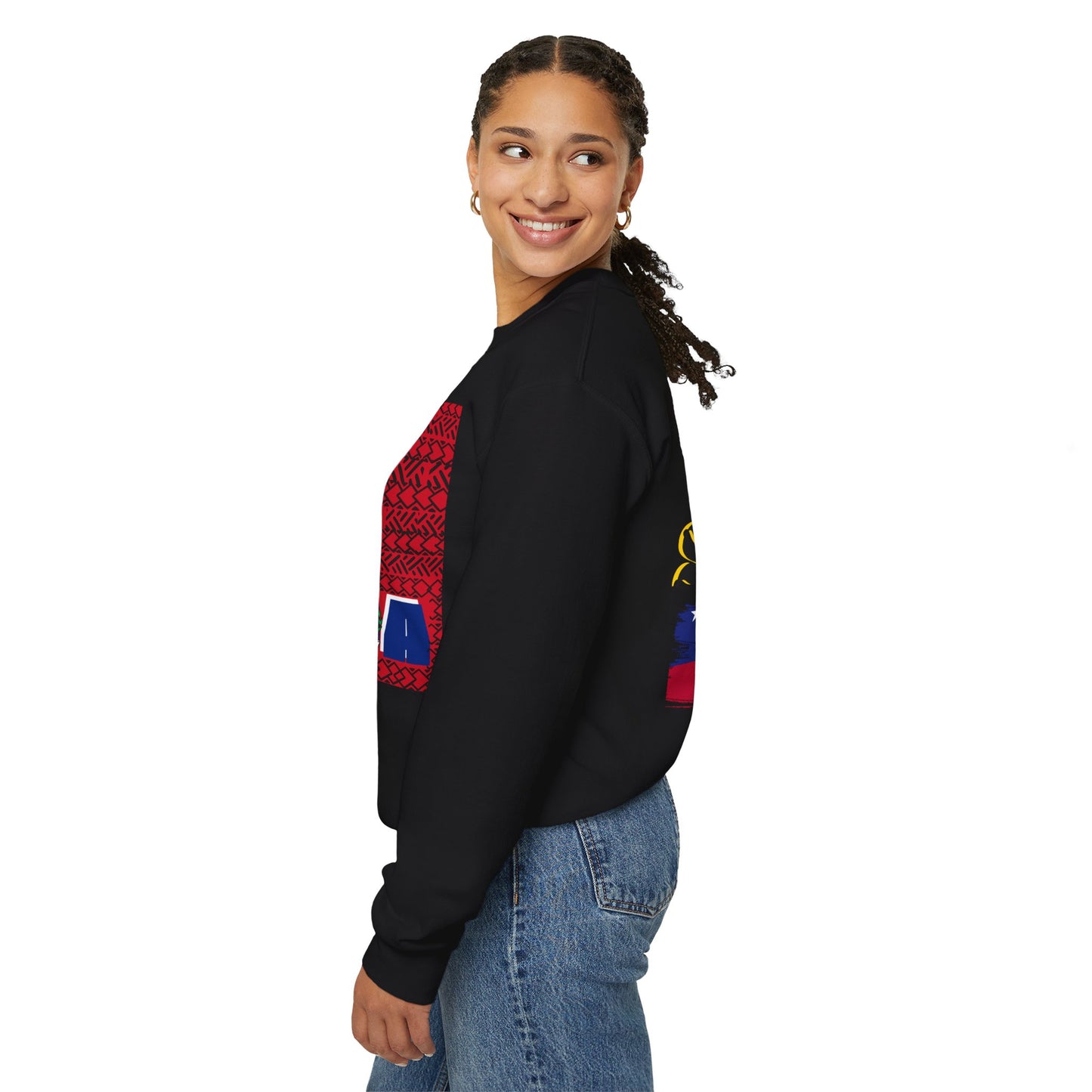 Uso Samoa Island Style, WInter Unisex Heavy Blend™ Crewneck Sweatshirt