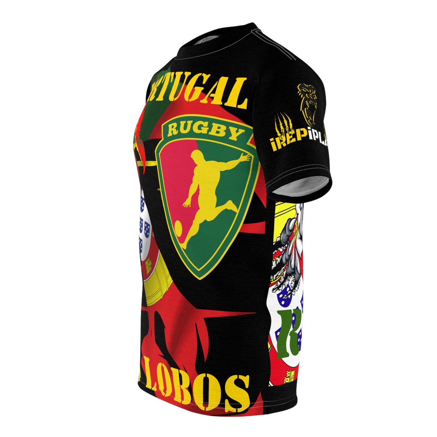 Portugal Supporter T-Shirt, Os Lobos Fan Shirt, Portuguese National Team Tee, Portugal Soccer Enthusiast Shirt, Os Lobos Apparel