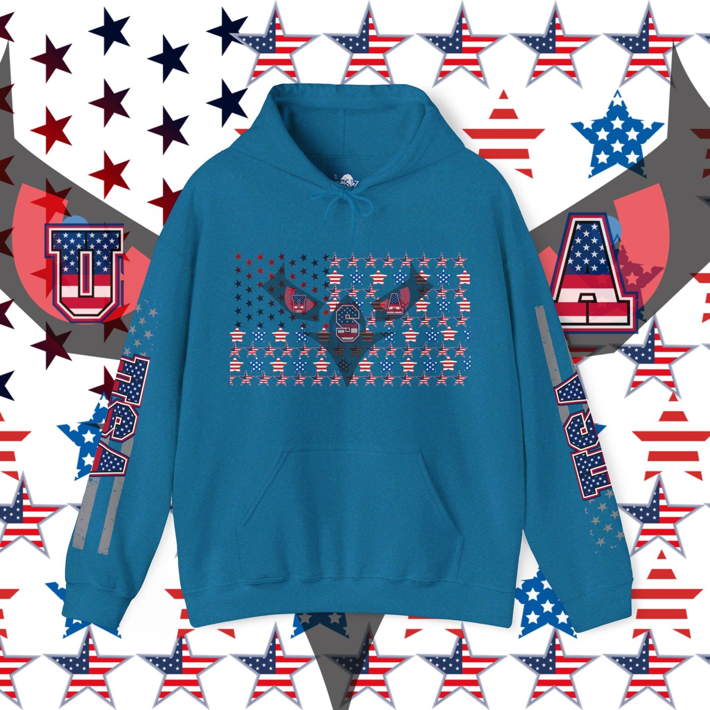 USA Hoodie, usa hooded Sweatshirt, Usa pullover hoodie, USA streetwear, urban wear, USA graphic hoodie