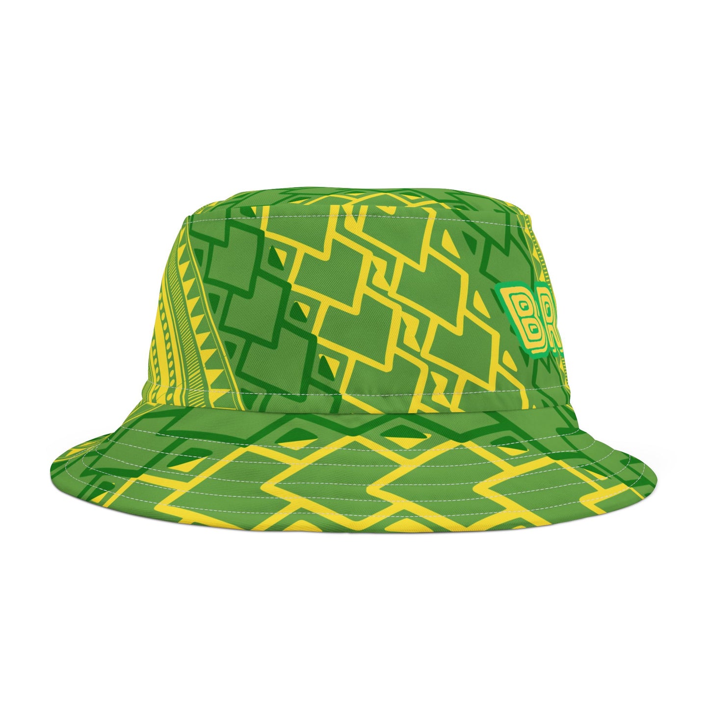 Bucket Hat - Brazil Brasil Summer Vacation Cap, Tropical Beach Sun Hat, South America Travel Headwear, Rio de Janeiro Hat, Gift for Traveler