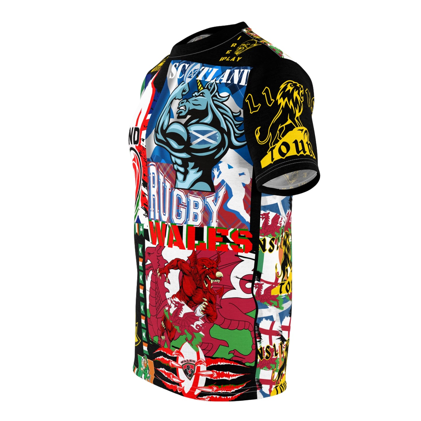 Lions Tour Unisex Tee, Rugby Supporters Shirt Ireland England Wales Scotland, British Lions Fan Shirt, Rugby Lover Gift, Lions Tour T-shirt,