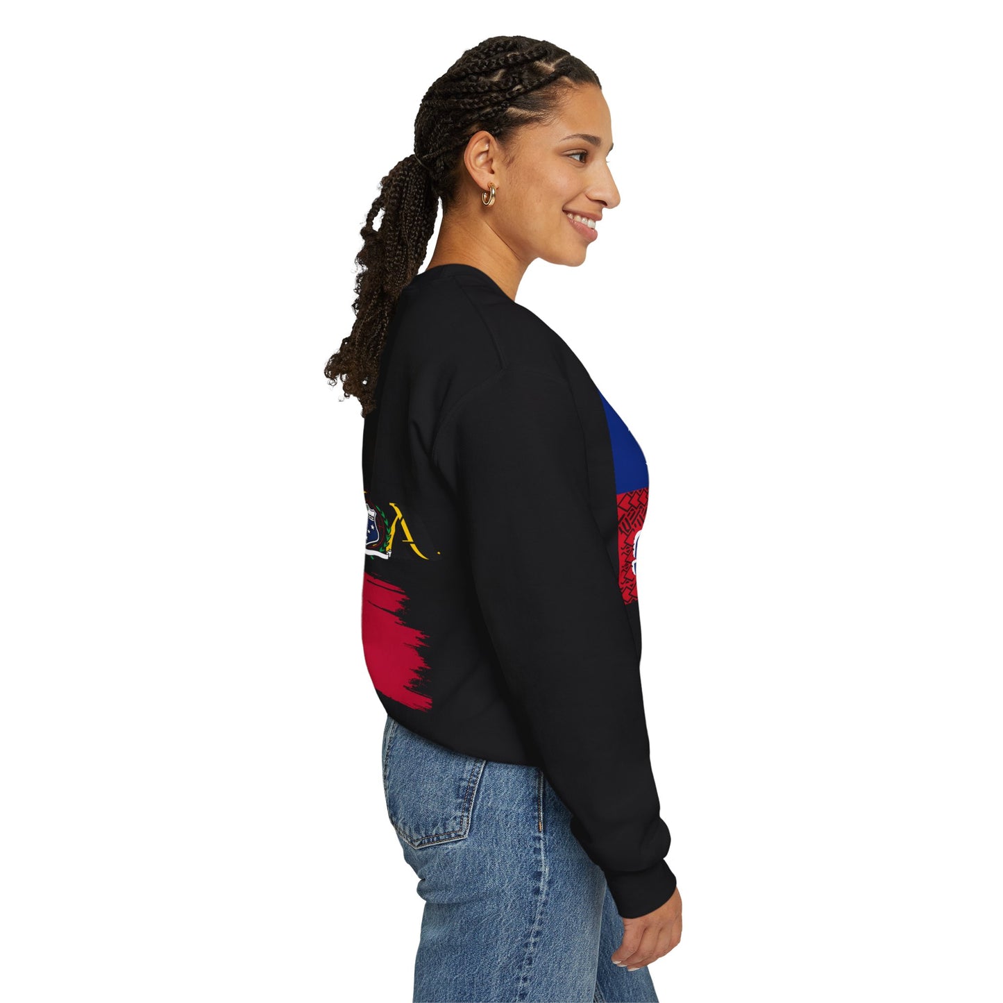 Uso Samoa Island Style, WInter Unisex Heavy Blend™ Crewneck Sweatshirt