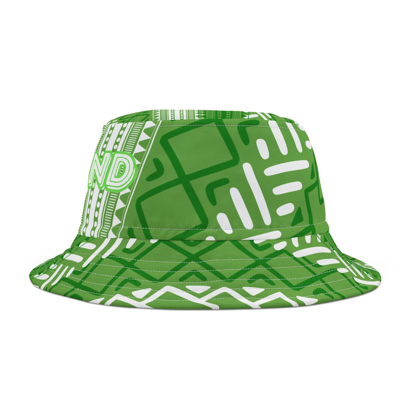 Ireland Bucket Hat - Green Shamrock Design, St. Patrick's Day Gift, Irish Pride Cap, Clover Pattern, Festival Headwear, Luck Hat