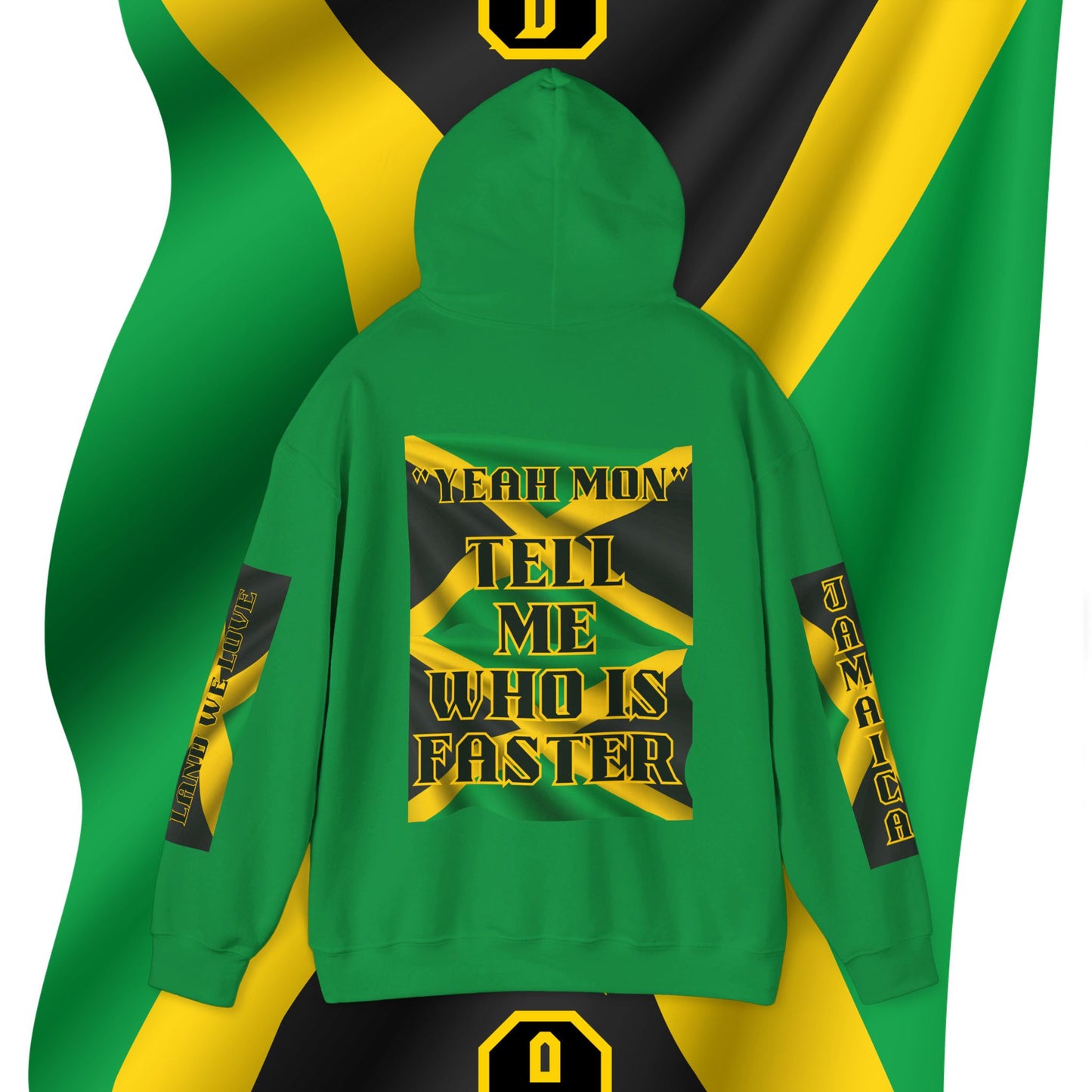 Jamaica Hoodie, Jamaican hooded Sweatshirt, Jamaica pullover, Rasta hoodie, Jamaica Gift idea, kingston #hoodie, world record hoodie