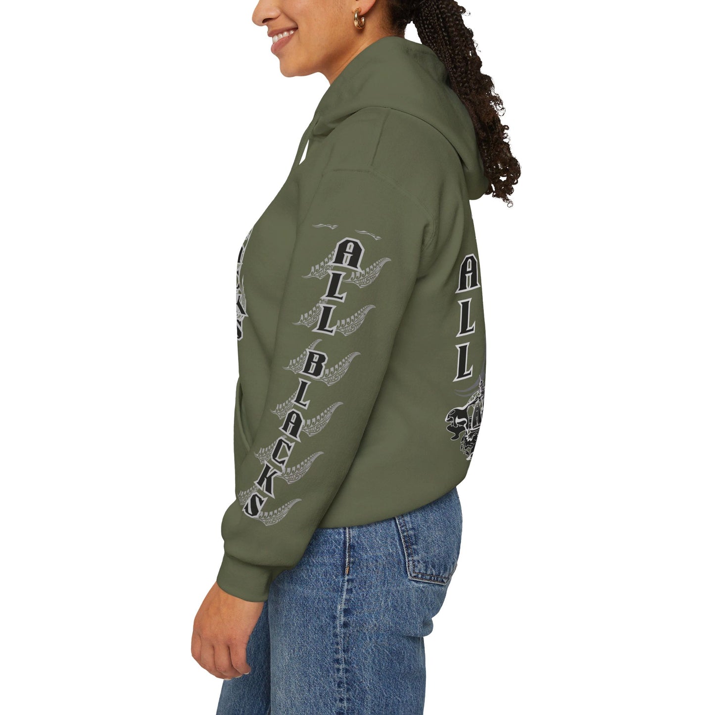 New Zealand Hoodie, All blacks Hooded Sweatshirt, Pullover, Rugby All blacks,Champions hoodie,silver fern,kiwi, unisex, winter hoodie