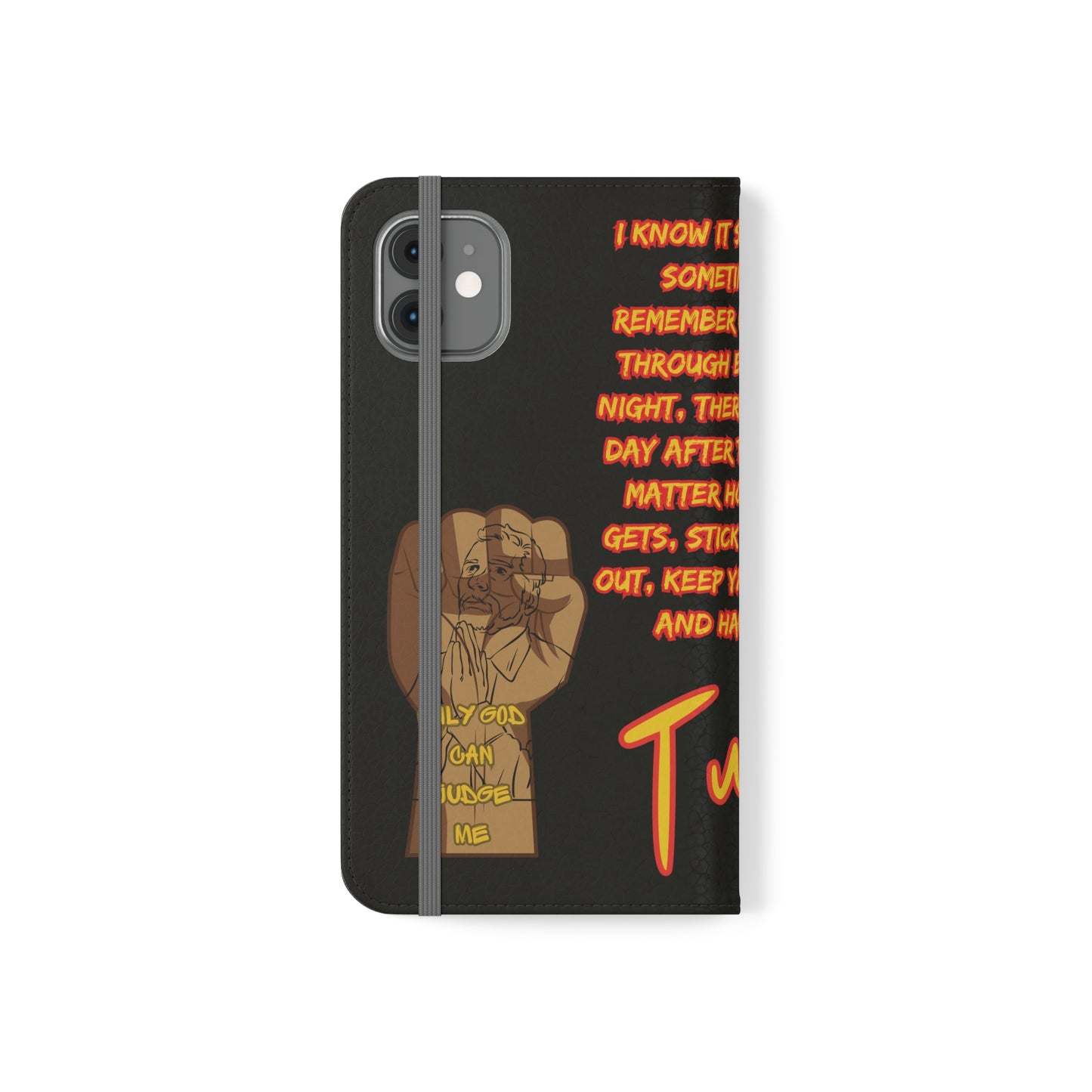 TUPAC Legendary hiphop  flip Cases