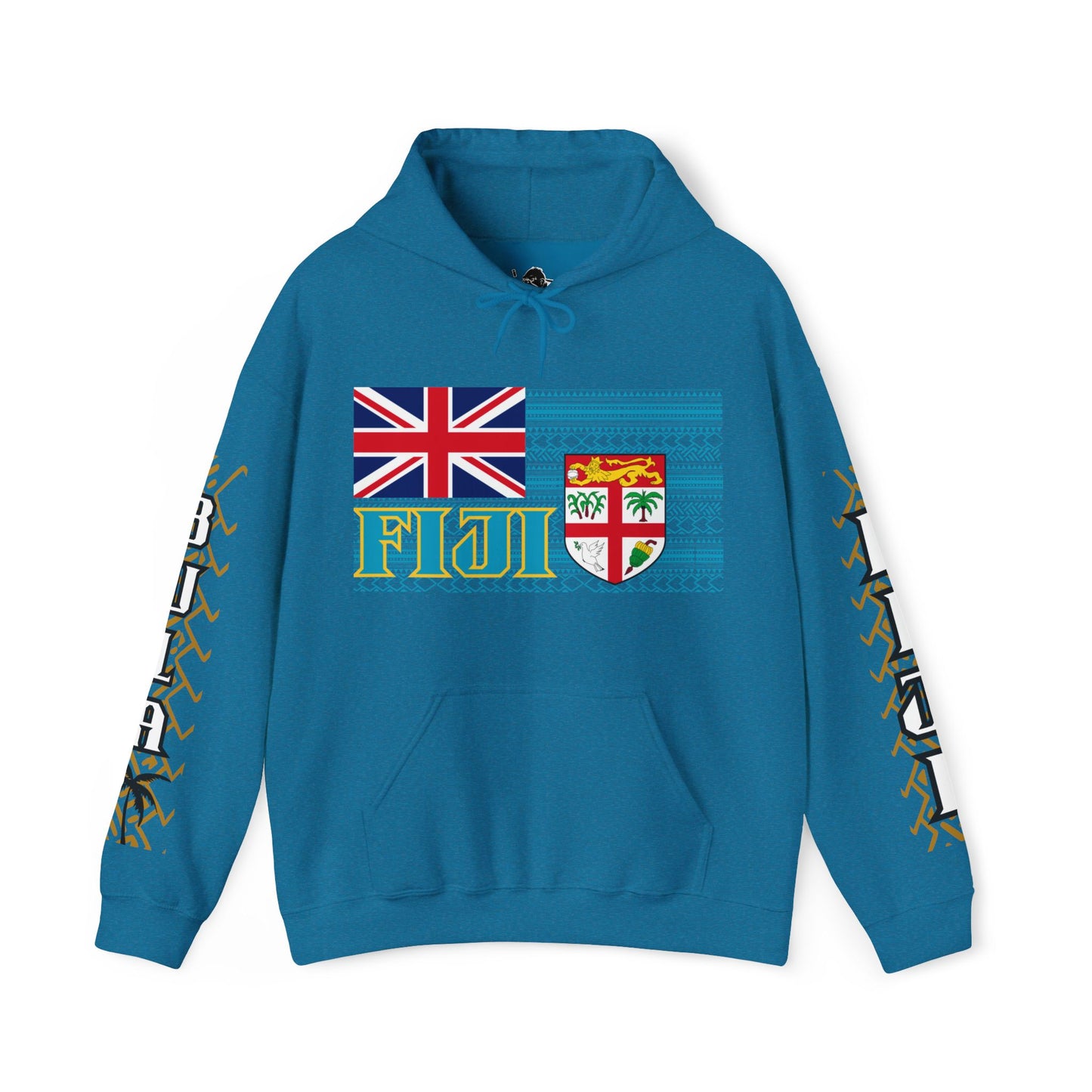 Fiji Hoodie, Fijian Olympic Gold medalist Sweatshirt,  pullover, Olympic Champions, two gold medals, winter, summer Olympics hoodie