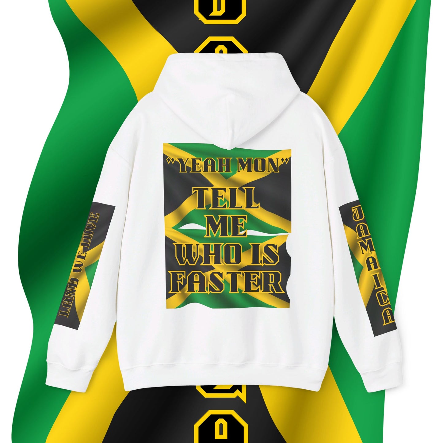 Jamaica Hoodie, Jamaican hooded Sweatshirt, Jamaica pullover, Rasta hoodie, Jamaica Gift idea, kingston #hoodie, world record hoodie