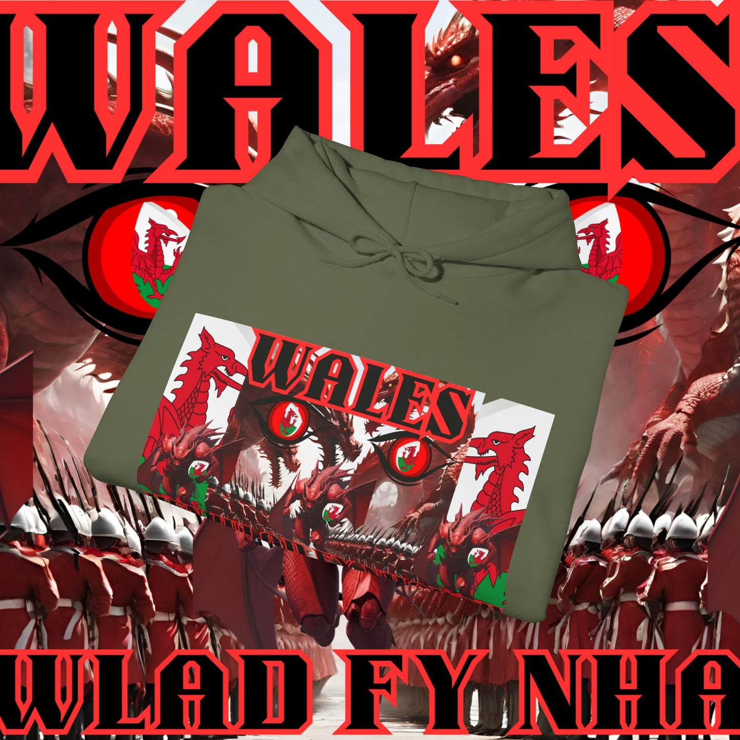 Wales Hoodie, Welsh Rugby Sweatshirt, Pullover dragon hoodie, Hen Wlad Fy Nhadau Hoodie, welshmen Hoodie, dragon Hoodie, unisex hoodie