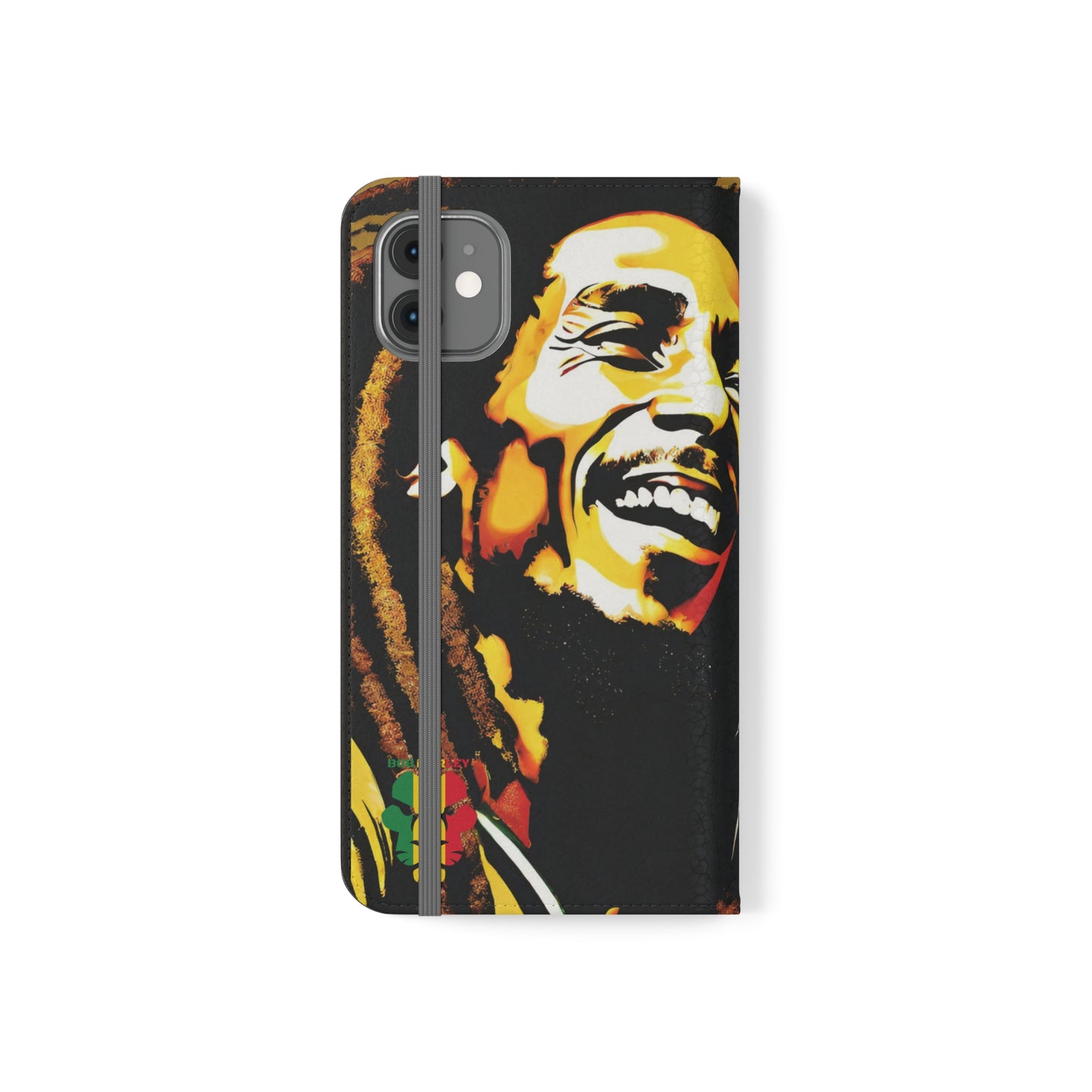Bob Marley/Lion One Legend One Legacy Reggae Rasta Flip Cases