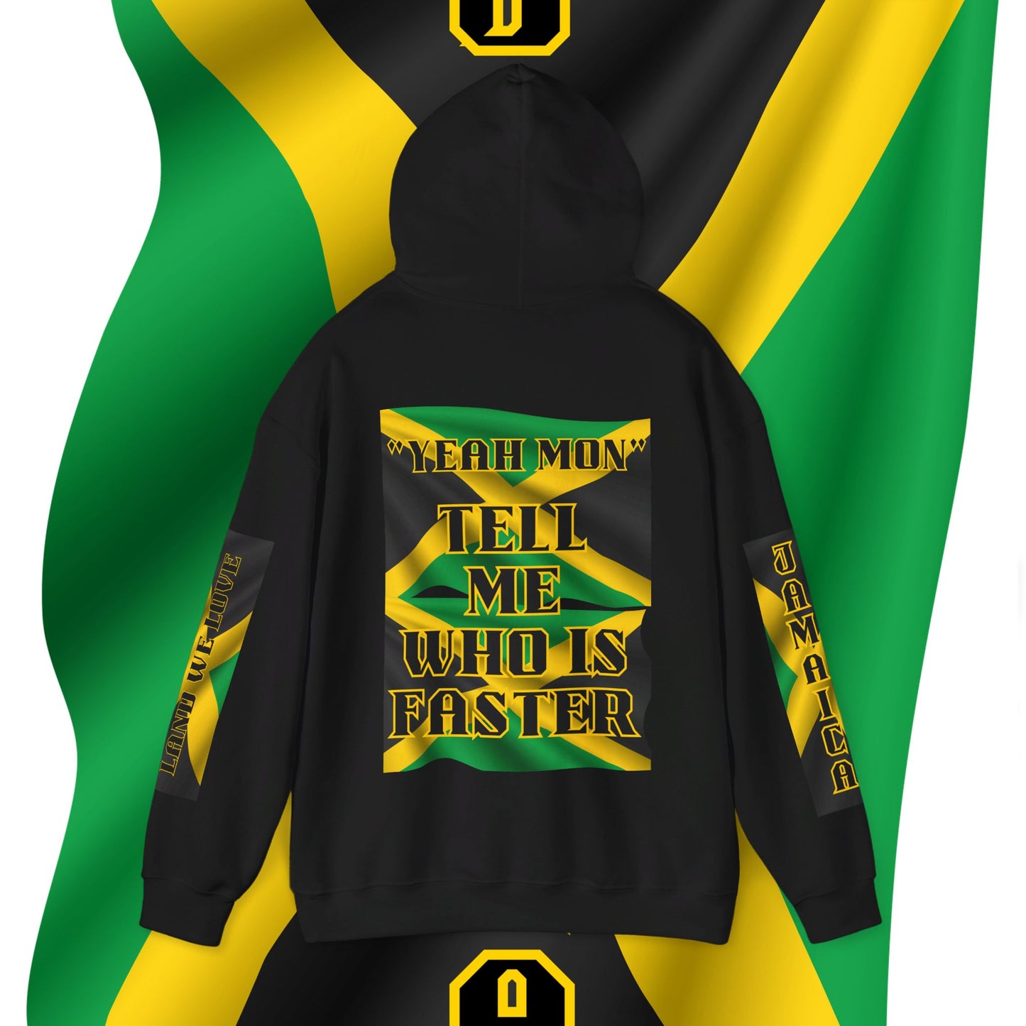Jamaica Hoodie, Jamaican hooded Sweatshirt, Jamaica pullover, Rasta hoodie, Jamaica Gift idea, kingston #hoodie, world record hoodie