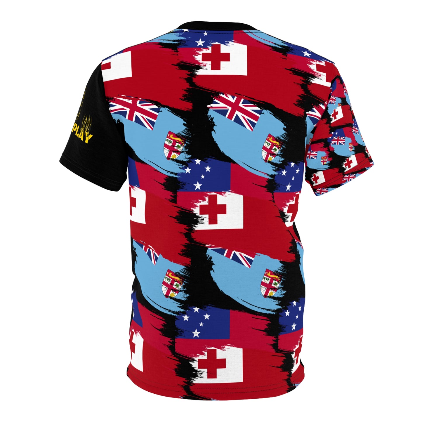 T-Shirt Islander fijian Samoan Tongan Rugby Supporter Rep all islands T-shirt, All over print shirt, worldwide T shirt