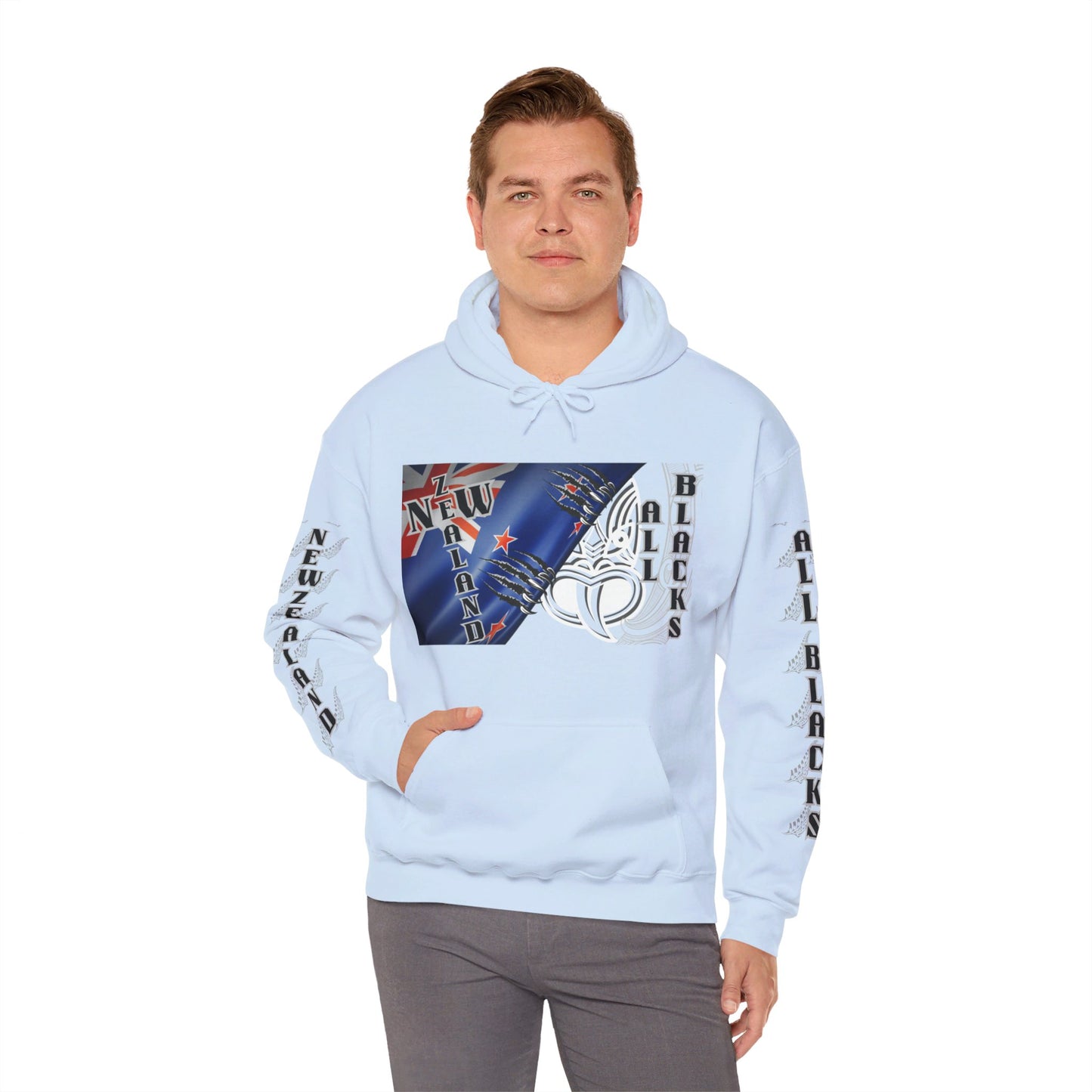 New Zealand Hoodie, All blacks Hooded Sweatshirt, Pullover, Rugby All blacks,Champions hoodie,silver fern,kiwi, unisex, winter hoodie