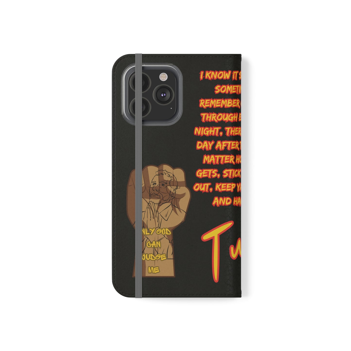 TUPAC Legendary hiphop  flip Cases