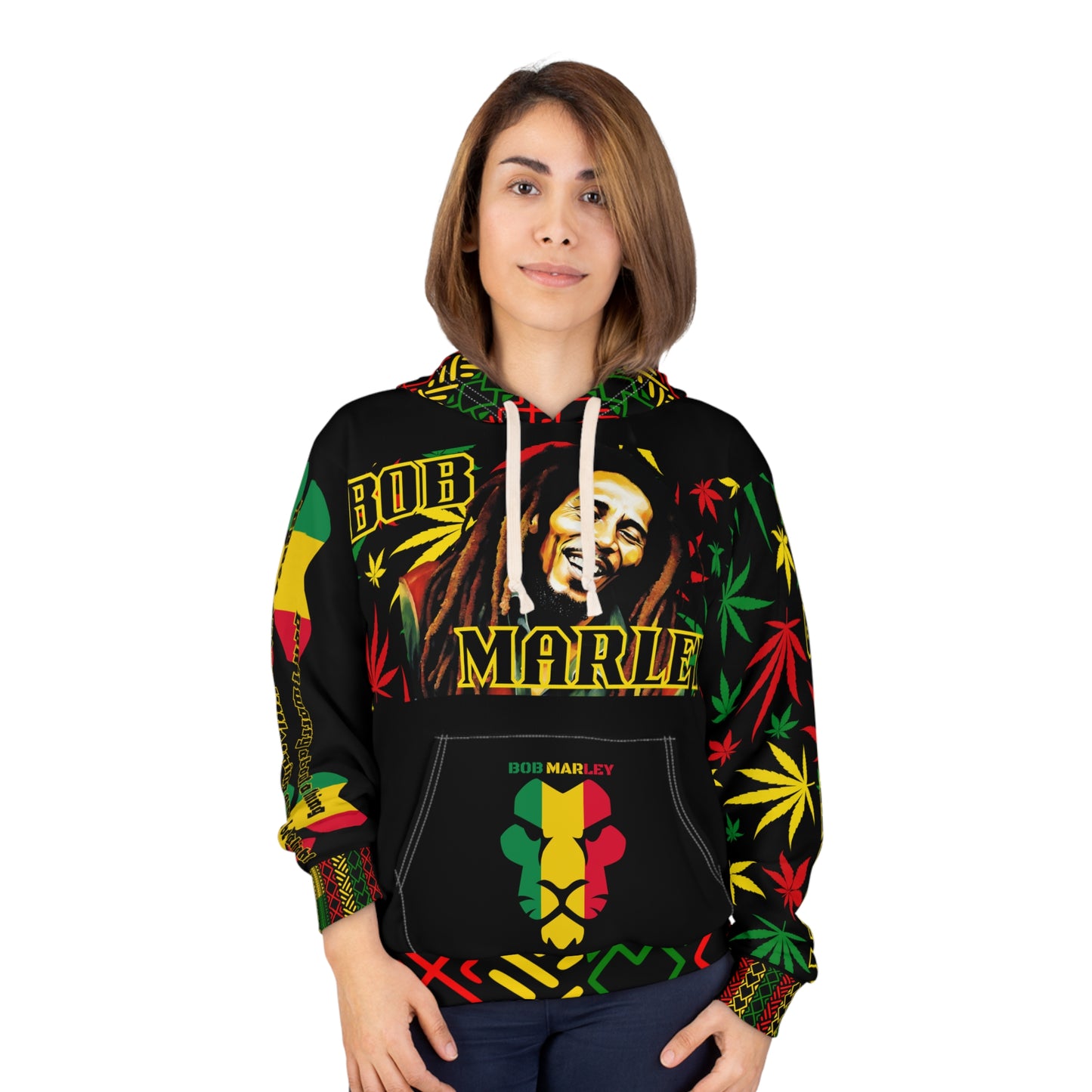 Reggae Rasta Marley Custom Hoodie
