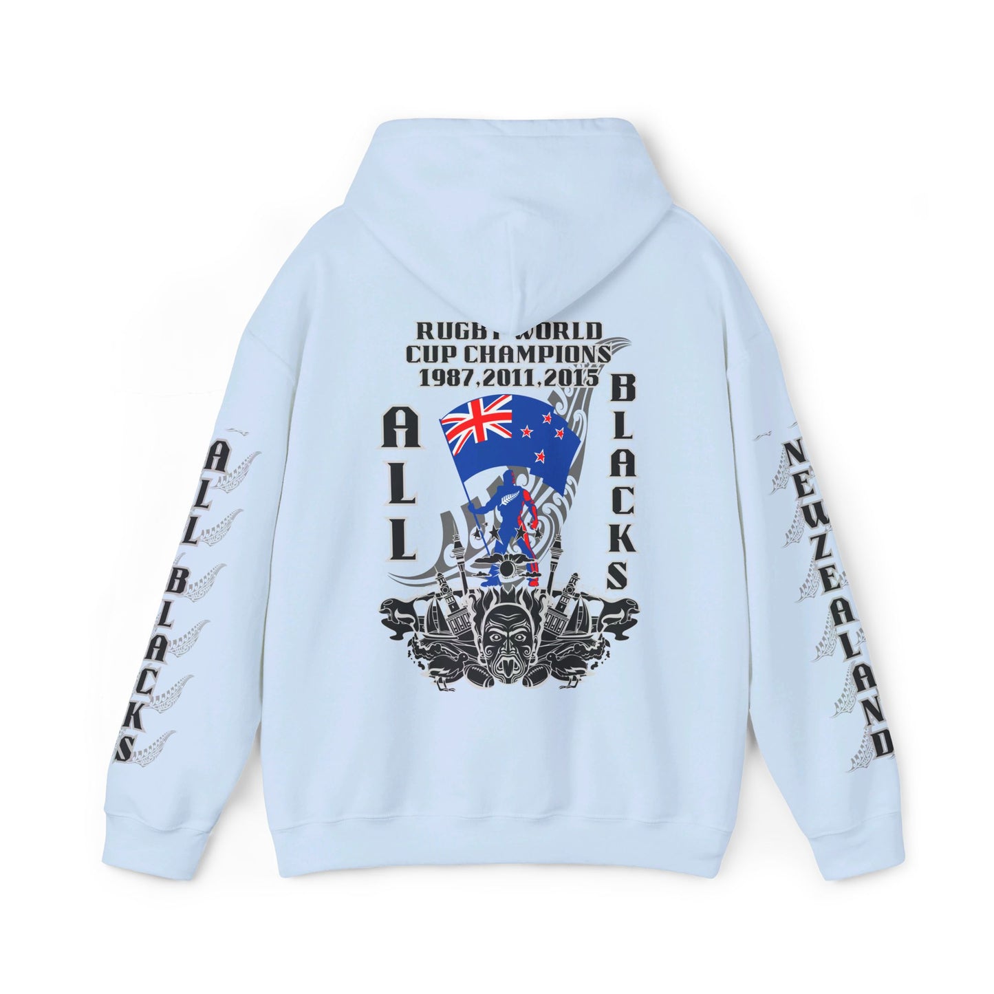 New Zealand Hoodie, All blacks Hooded Sweatshirt, Pullover, Rugby All blacks,Champions hoodie,silver fern,kiwi, unisex, winter hoodie