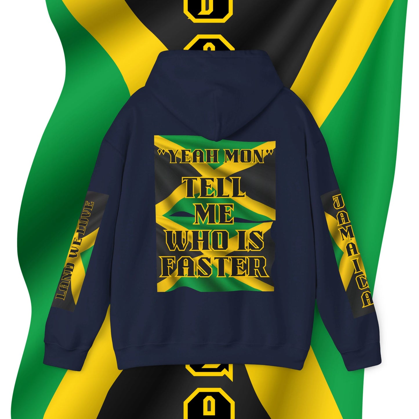 Jamaica Hoodie, Jamaican hooded Sweatshirt, Jamaica pullover, Rasta hoodie, Jamaica Gift idea, kingston #hoodie, world record hoodie