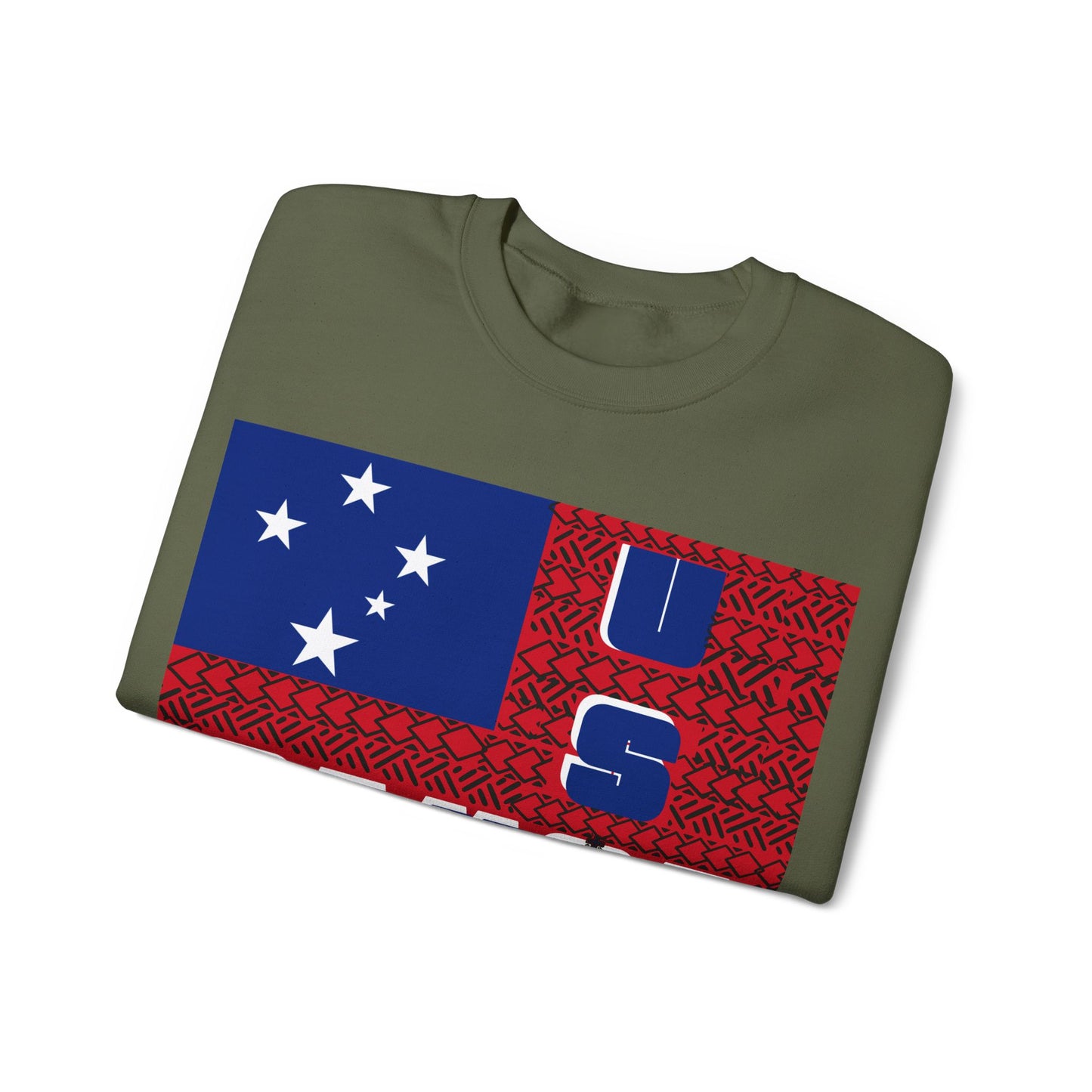 Uso Samoa Island Style, WInter Unisex Heavy Blend™ Crewneck Sweatshirt