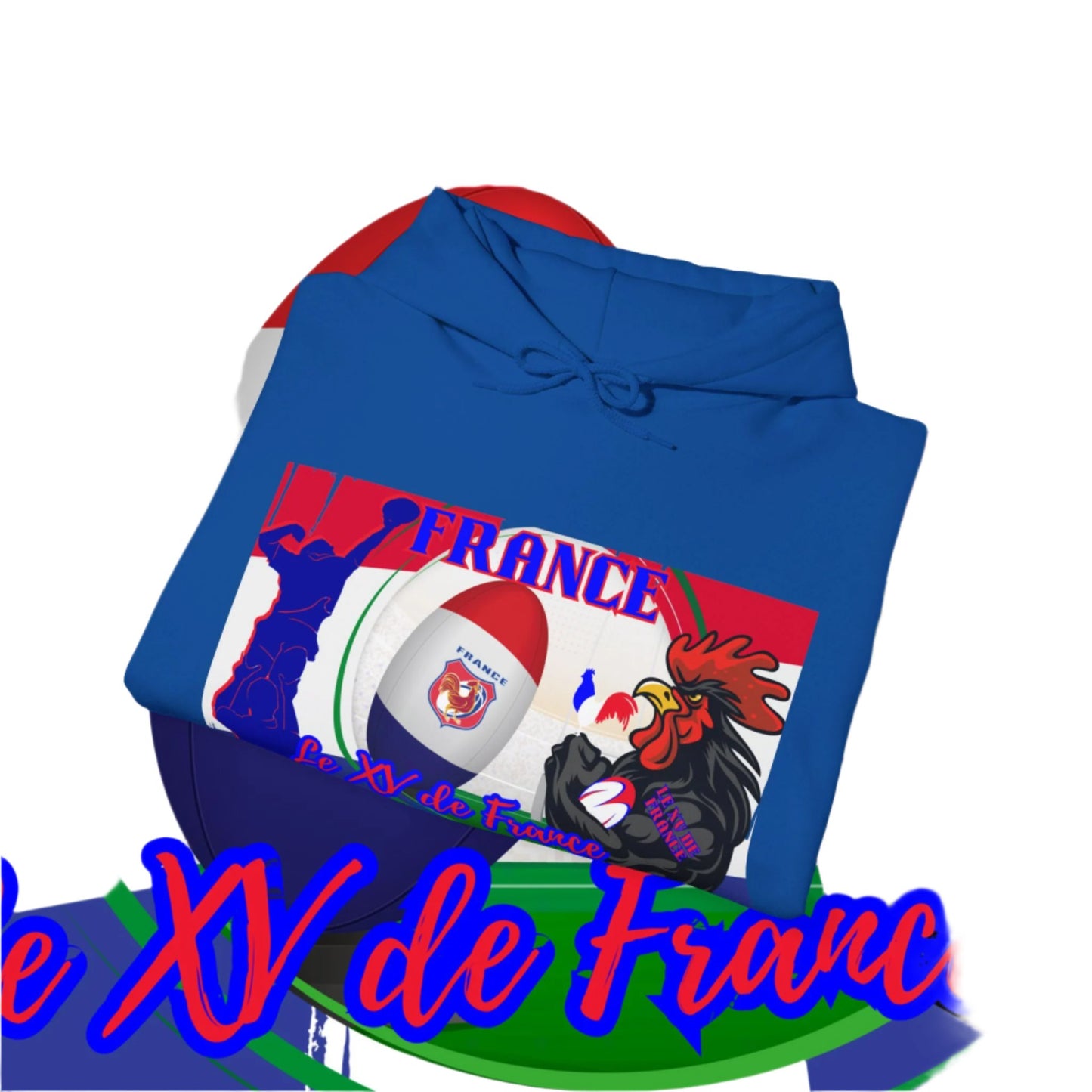 France Rugby supporter Hoodie Sweatshirt, pullover, French rugby, Eiffel Tower, winter, gift hoodie,unisex, paris