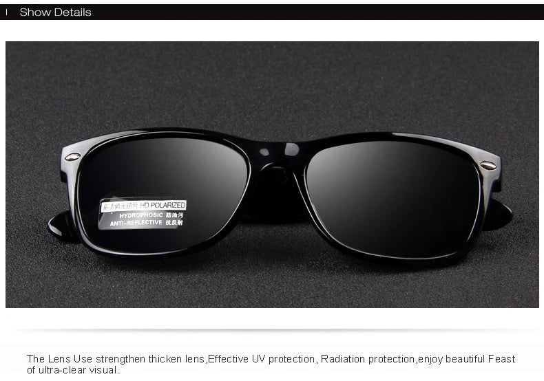 Men Polarized Sunglasses Classic Men Retro Rivet Shades Brand Designer Sun glasses UV400 S683