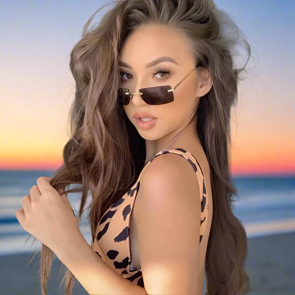 Sunglasses Man Stylish Sun Glasses Woman Pink Blue Glasses UV400 Summer Glasses