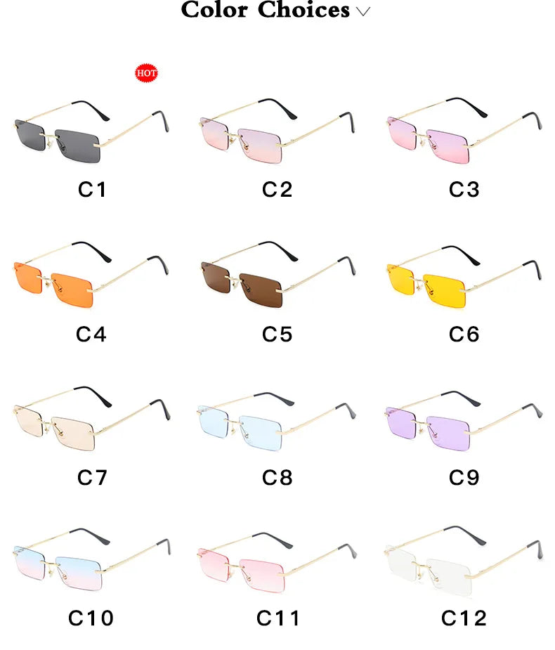 Sunglasses Man Stylish Sun Glasses Woman Pink Blue Glasses UV400 Summer Glasses