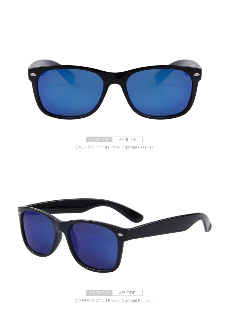 Men Polarized Sunglasses Classic Men Retro Rivet Shades Brand Designer Sun glasses UV400 S683