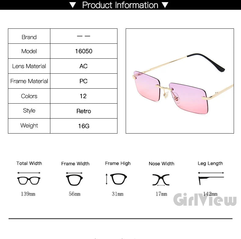 Sunglasses Man Stylish Sun Glasses Woman Pink Blue Glasses UV400 Summer Glasses