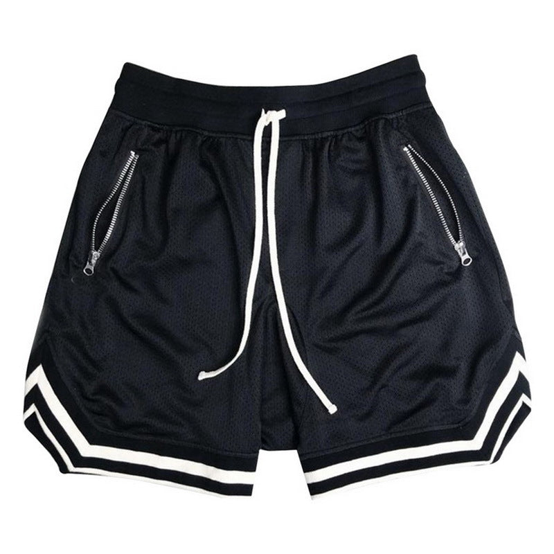 Men's Summer Sports Basketball Shorts Mesh Quick Dry Fitness Joggers Casual Breathable Male Sportswear Summer Gym Shorts Men Pants