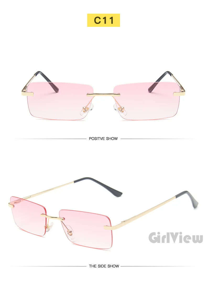 Sunglasses Man Stylish Sun Glasses Woman Pink Blue Glasses UV400 Summer Glasses